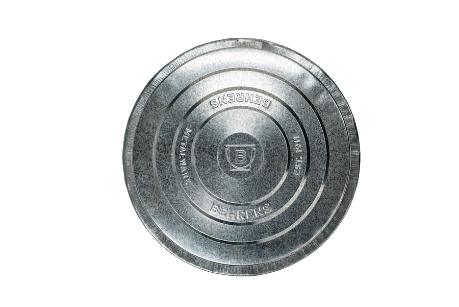 6 Gallon Galvanized Seed Can Locking Lid