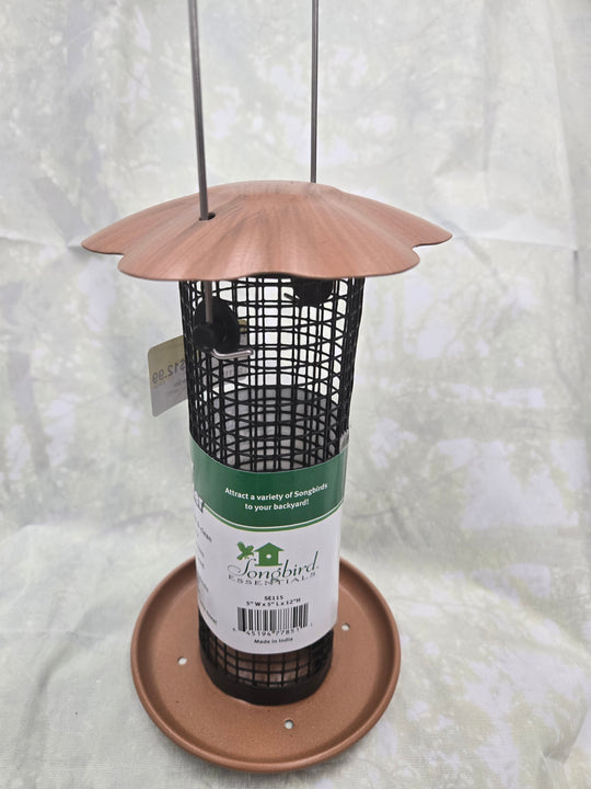 Petite Copper Sunflower Feeder