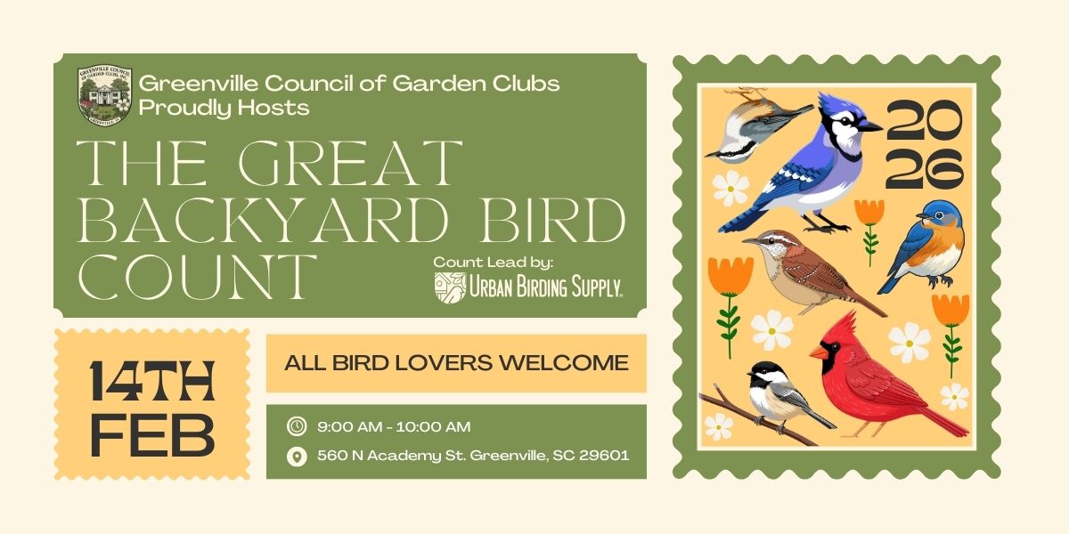 Join us for the 2026 Great Backyard Bird Count
