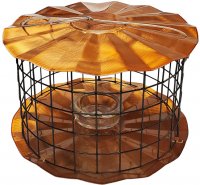 Bluebird Mealworm Feeder - Copper Cage