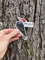 Pileated Woodpecker Sticker