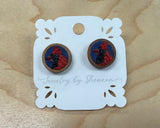 Handmade Bird Stud Earring