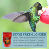 Naturally Fresh Hummingbird Nectar with Feeder Fresh (TM) Nectar Defender (TM) Powder Nectar