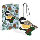 5x7" Winter Chickadee Heartfelt Charm Card™