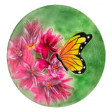 Glass Birdbath