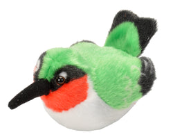 Ruby Throated Hummingbird Stuffed Animal