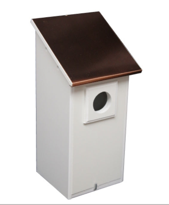 Square PVC Bluebird House Post Mount