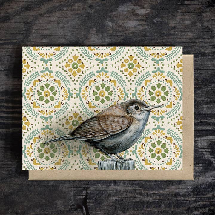 House Wren   -  Note Card
