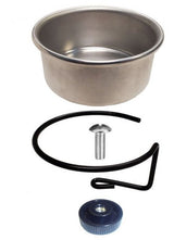 Aluminum Mealworm Cup for caged Bluebird Feeder
