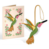 5x7" Serene Hummingbird Heartfelt Charm Card™