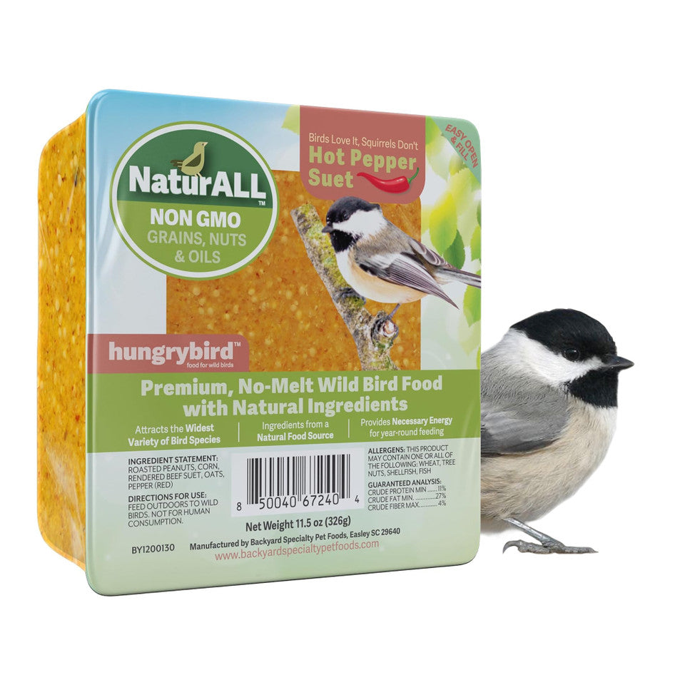 NaturAll Hot Pepper Suet Cake 11.5oz