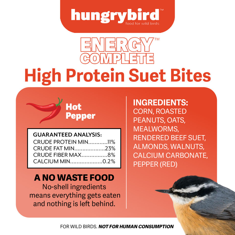 EnergyComplete™ Hot Pepper Suet Bites 3lb