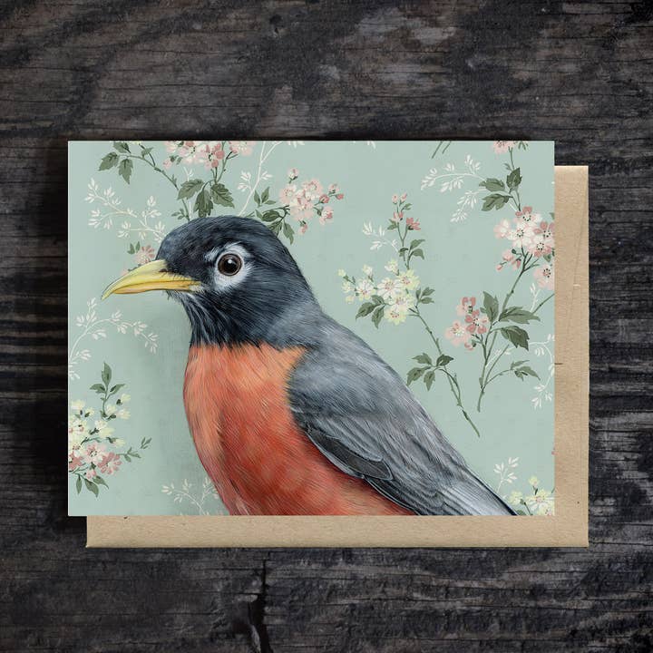 Robin  -  Note Card