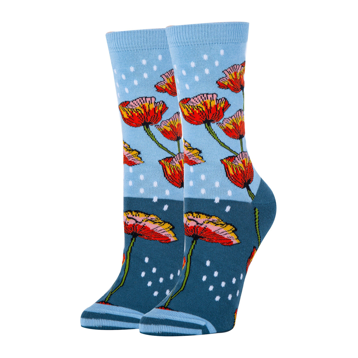 Poppy Please | Women's Premium Cotton Crew Socks