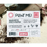 Seeds 'n Greetings! Plantable Wellness Mix Seed Card