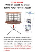 Copper Caged Cylinder Perch Adapter