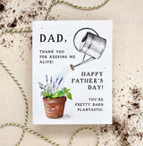 Father's Day Wellness Mix Seed Card Herbs