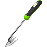 Root Weeder Tool with Ergonomic Handle - Steel Weeder