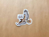 Red-tailed Hawk Sticker