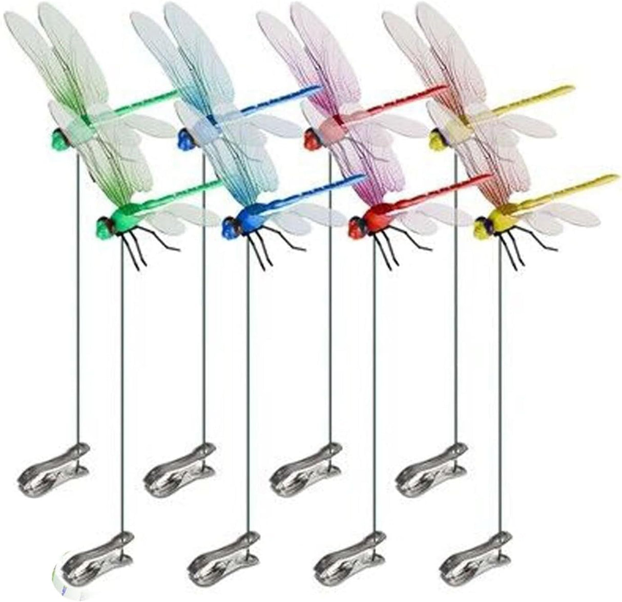 Dragonfly Clip 3D Garden Stake