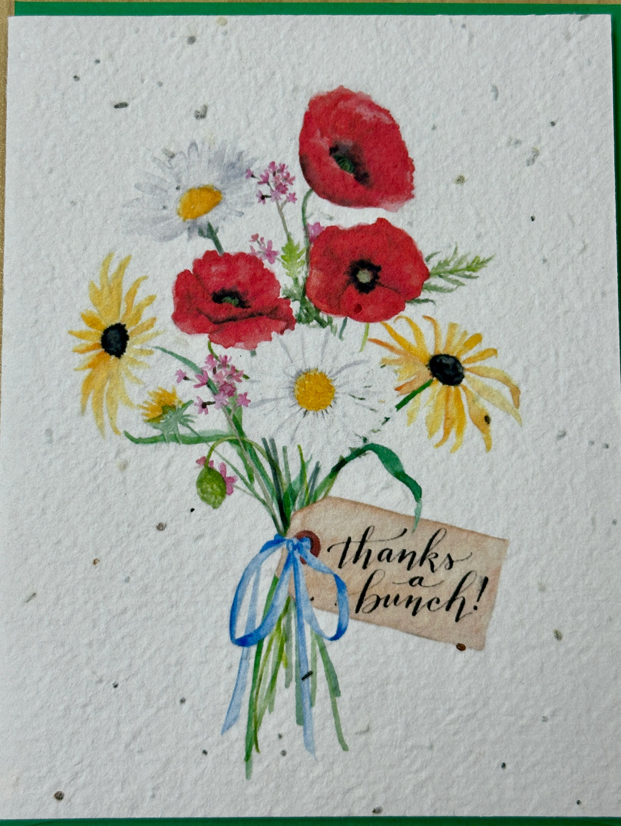 Thanks A Bunch Seed Card Wildflower Mix
