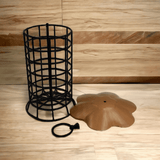 Small Copper Suet Log Feeder