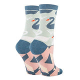 Black Swan | Women's Premium Cotton Crew Dress Socks
