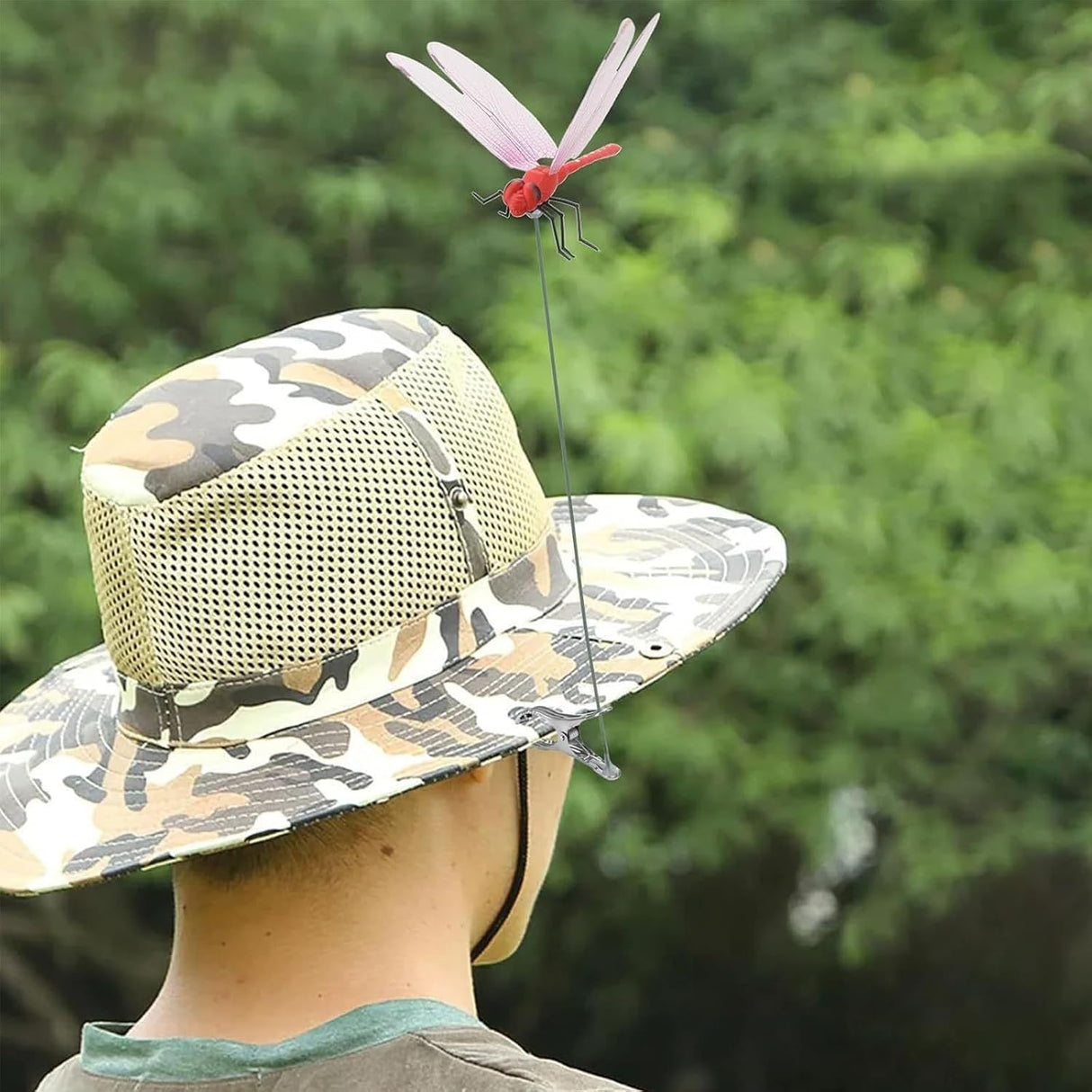 Dragonfly Clip 3D Garden Stake