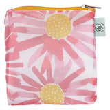 Pink Daisies Reusable Shopper Blu Bag