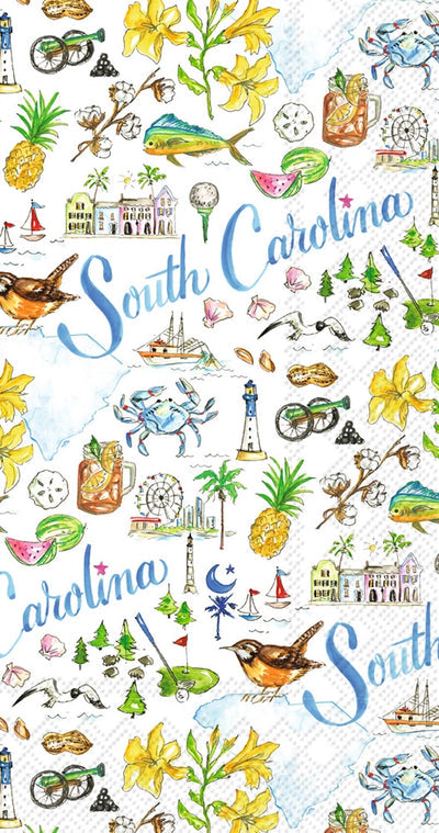 South Carolina Ceramic Ornament