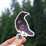 Cosmic Crow Sticker