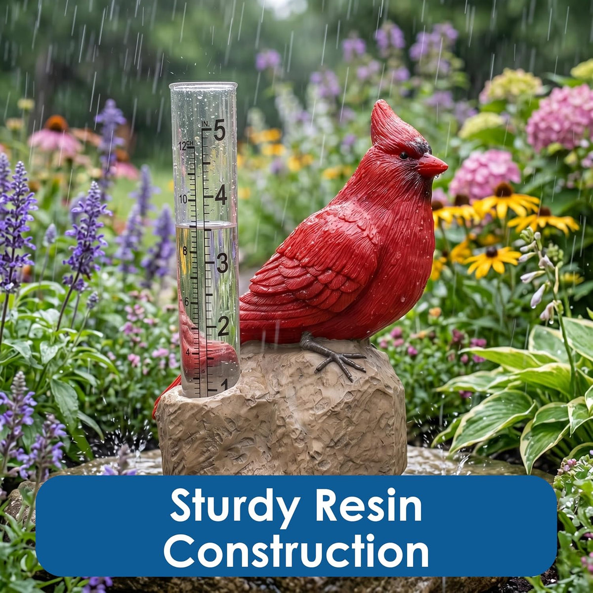 Cardinal Rain Gauge