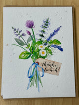 Thanks A Bunch Seed Card Wellness Mix