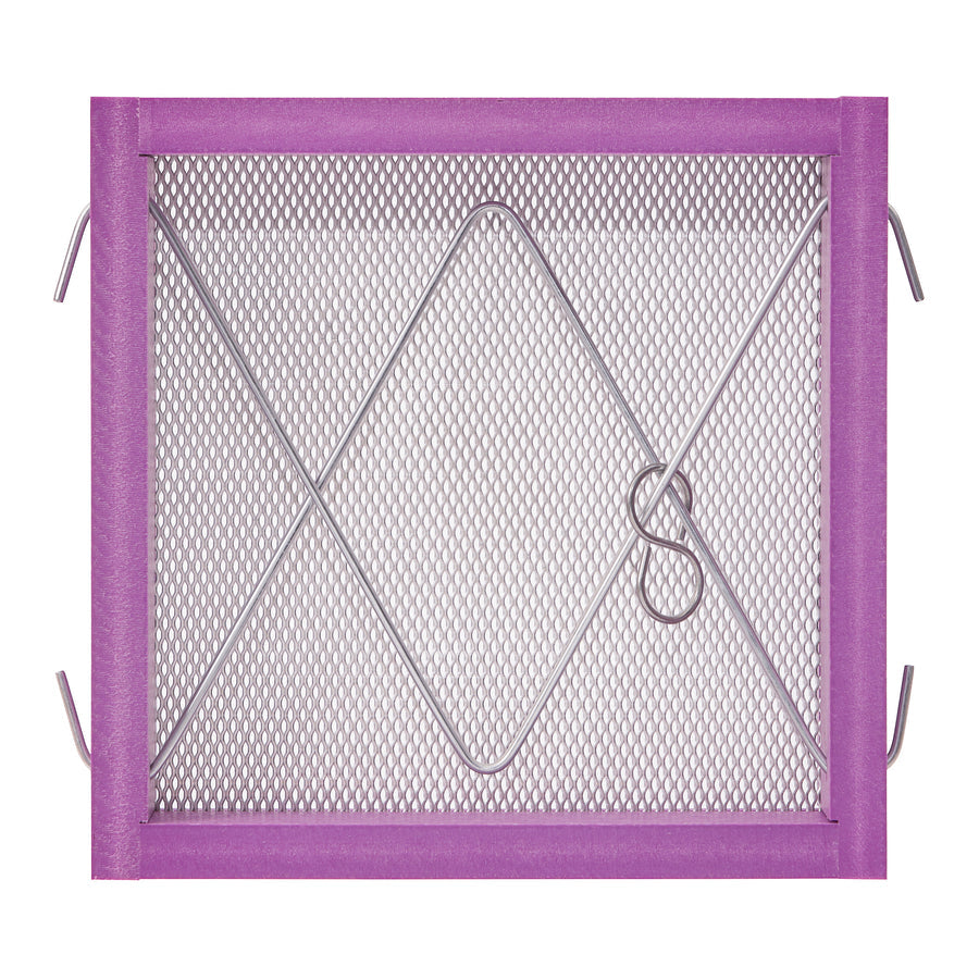 Small Purple Hanging Tray Bird Feeder