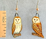Barn Owl Earrings