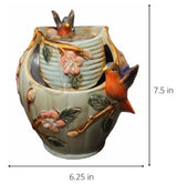 Bluebird Tabletop Fountain