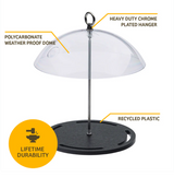 Clear Dome Seed Cylinder Feeder
