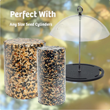 Clear Dome Seed Cylinder Feeder