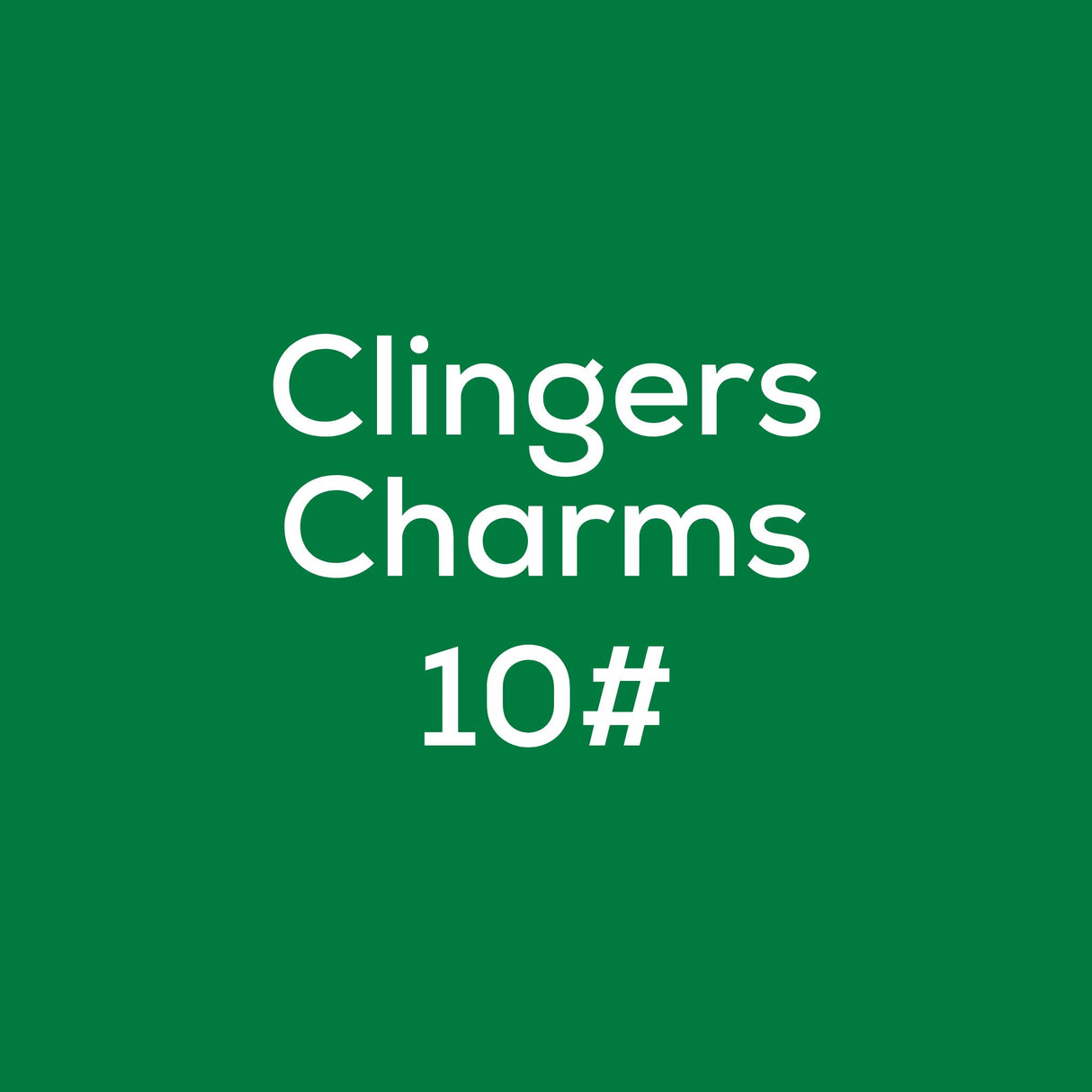 Clingers Charms 10#