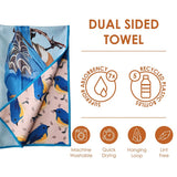Bluebird - Kitchen Dish Towel & Hand towel