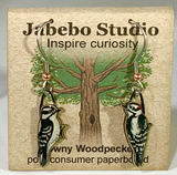 Downy Woodpecker Earrings