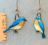 Eastern Bluebird Earrings