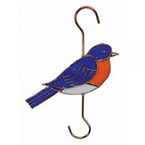 Stained Glass Bird Hook