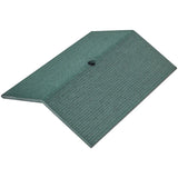 Roof Tray Topper with Flange in Recycled Plastic