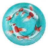 Glass Birdbath