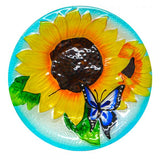 Glass Birdbath
