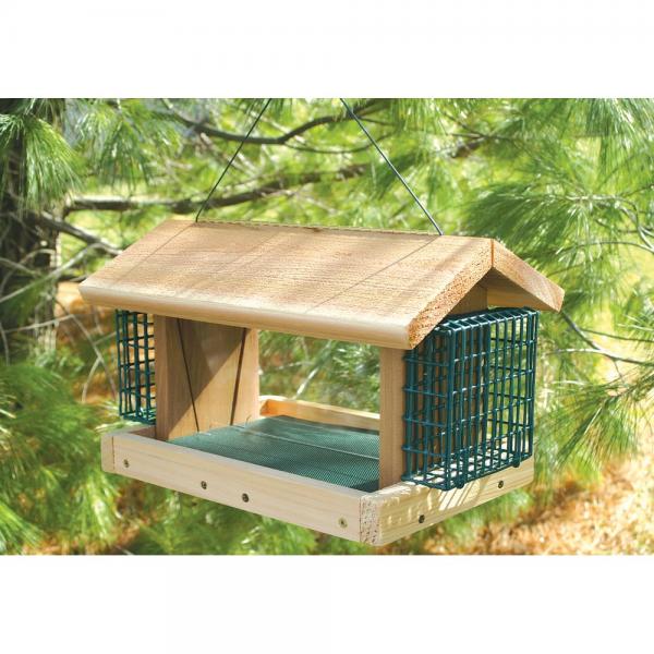 Large Plantation with 2 suet baskets
