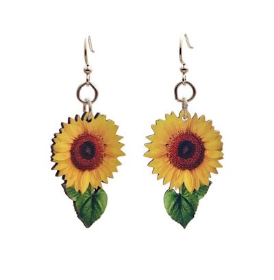 Vibrant Sunflower Earrings