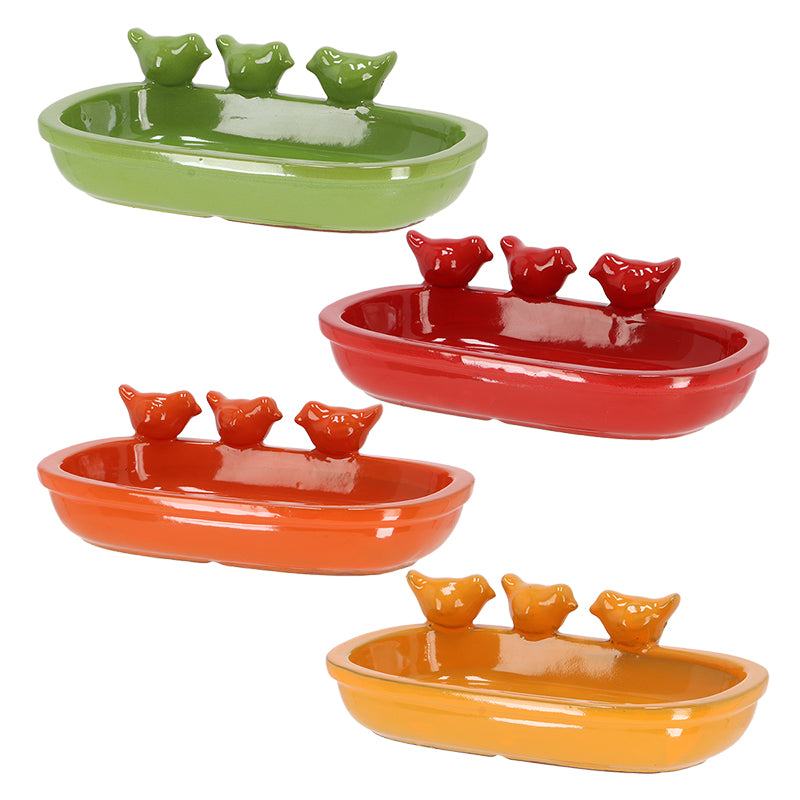 Shades of Nature Tabletop Birdbath