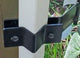 Birdbath - Wood Baluster Mount Dish Support Ring